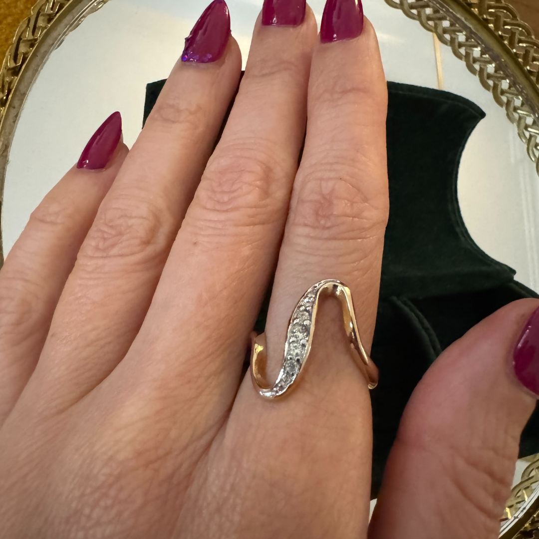 Vintage Wave Ring
