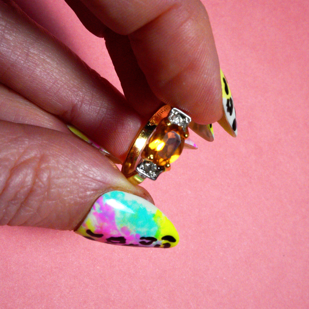 Vintage Citrine Ring