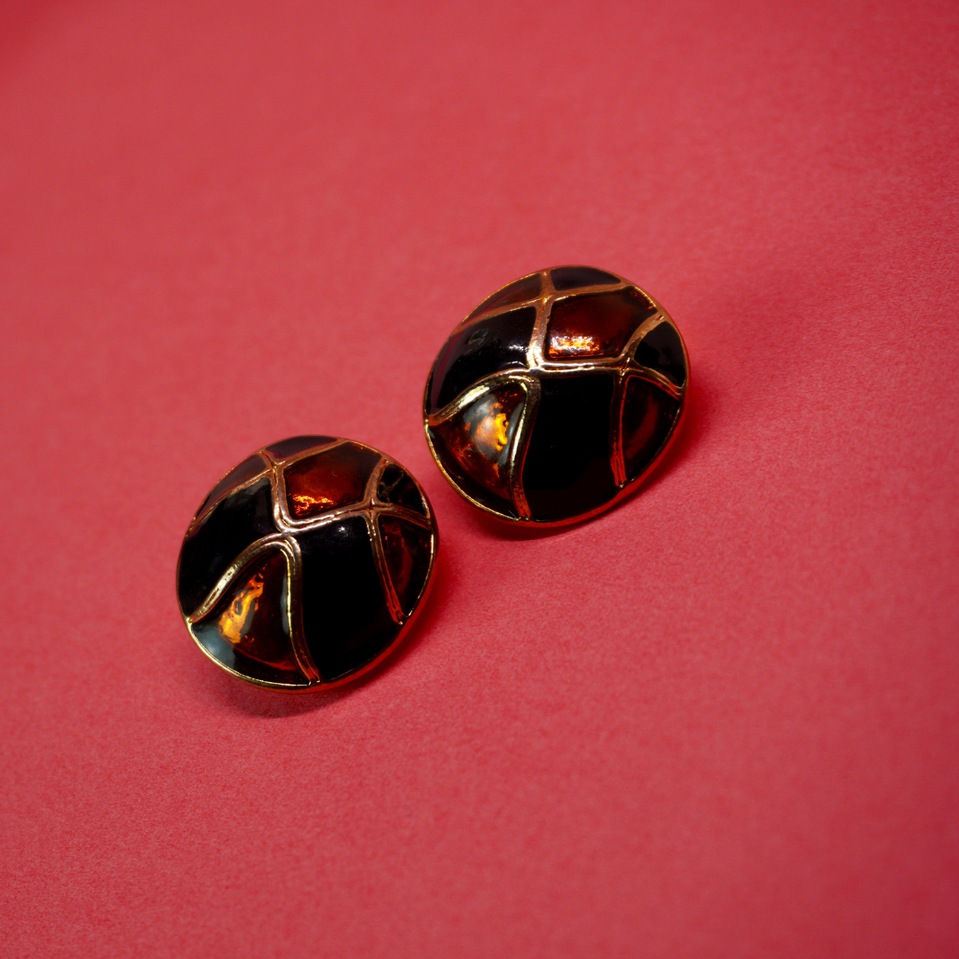 Vintage clip-on earrings