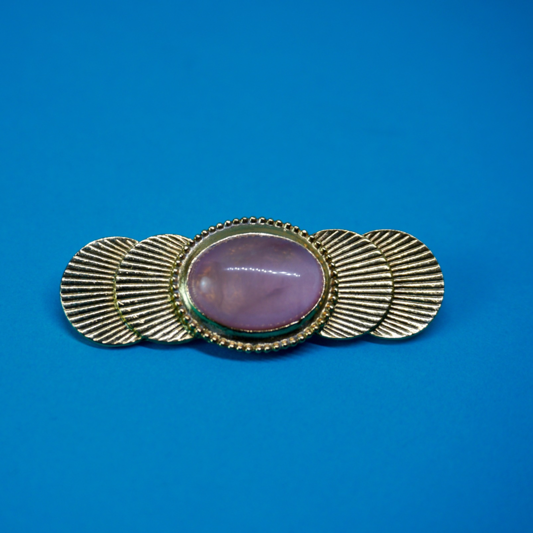 Vintage brooch deco (rose)