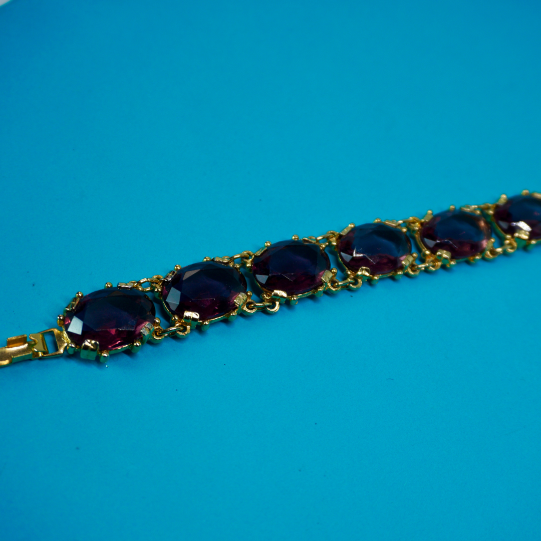 Vintage bracelet (plum)