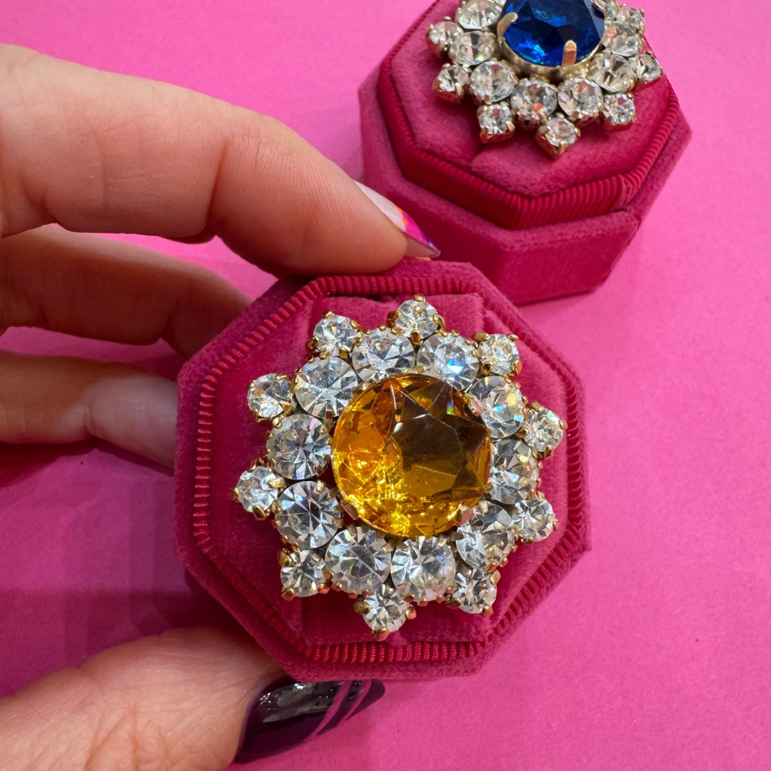 Vintage flower ring