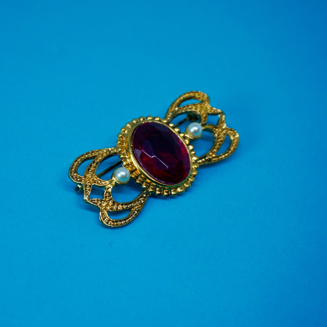 Vintage brooch bow