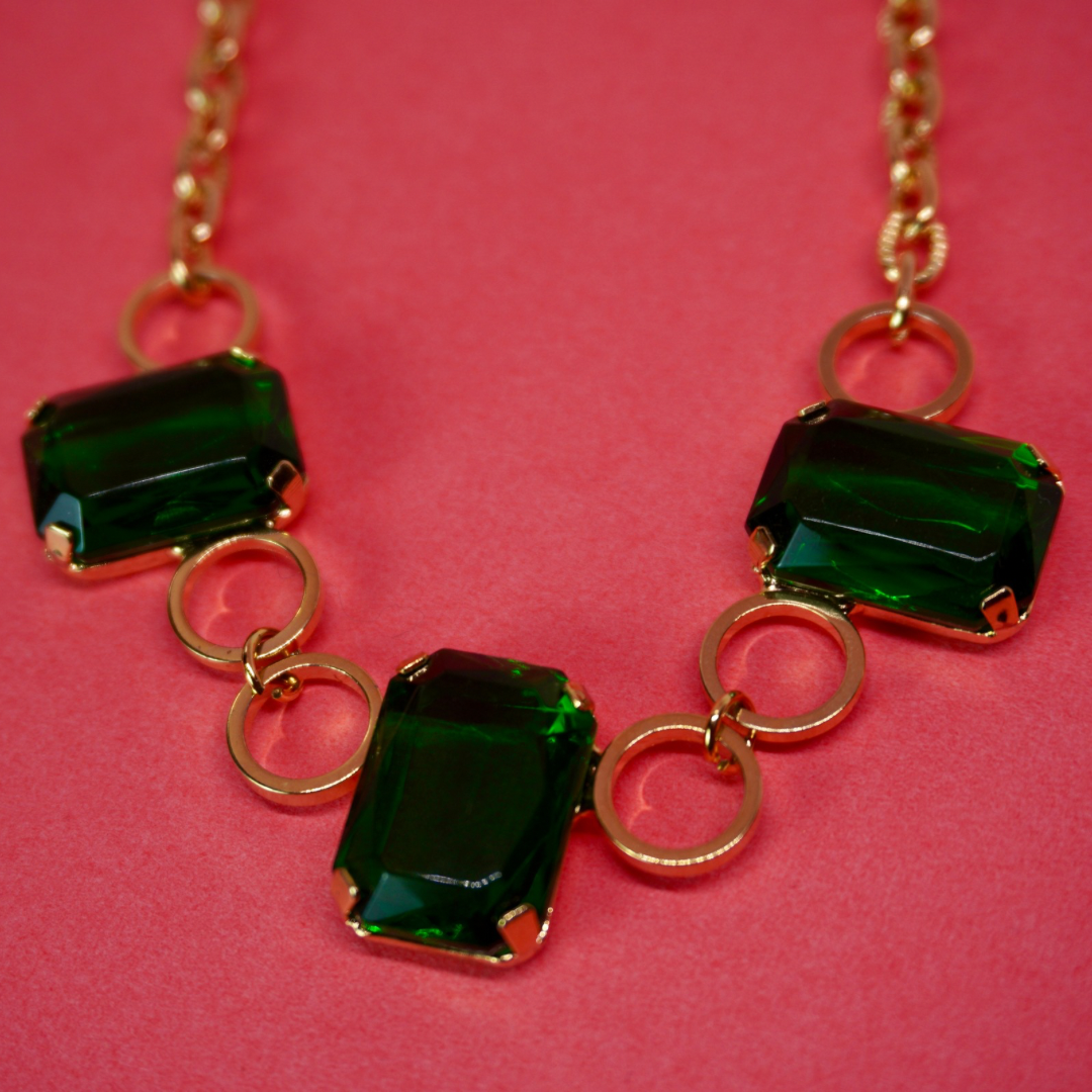 Vintage trio necklace