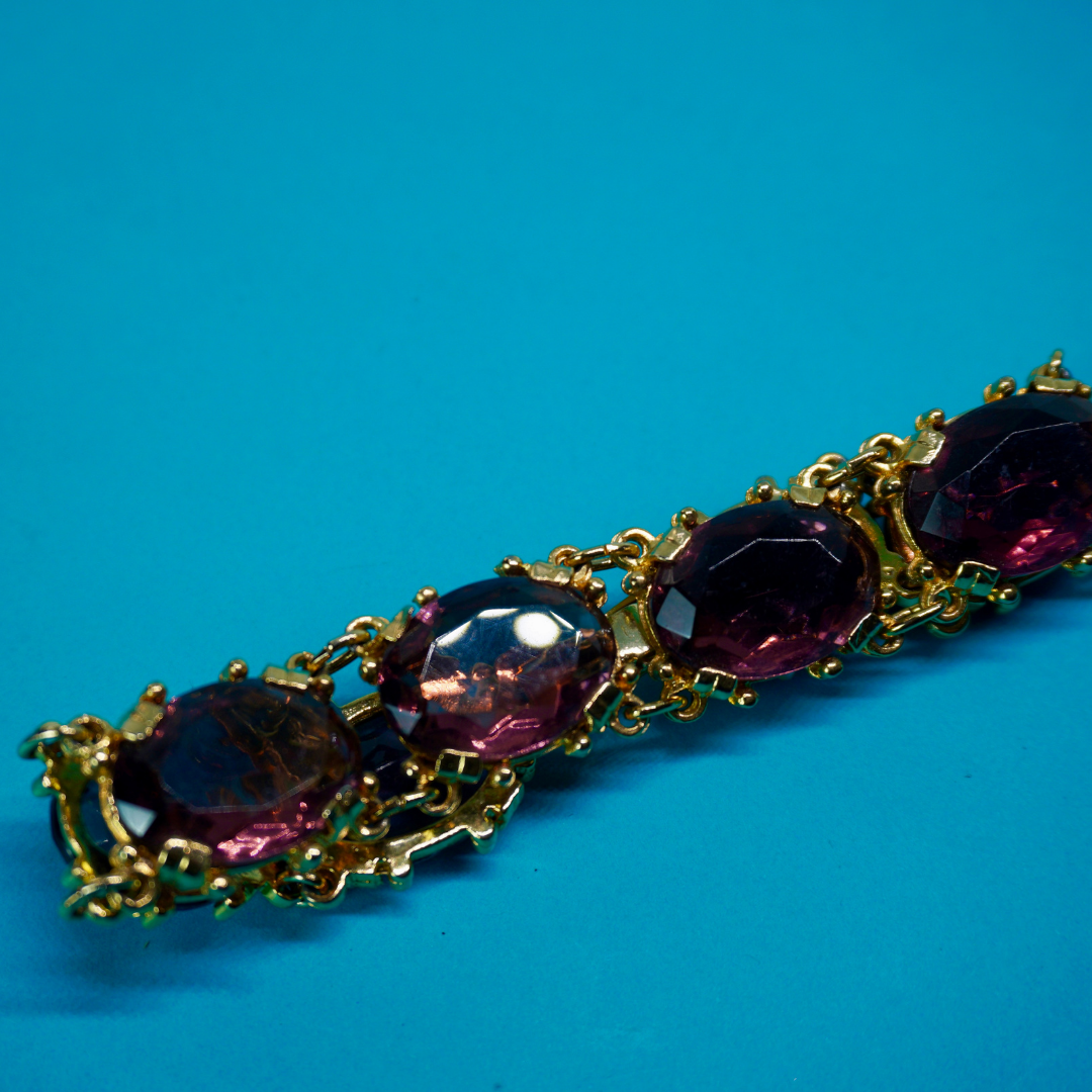 Vintage bracelet (plum)