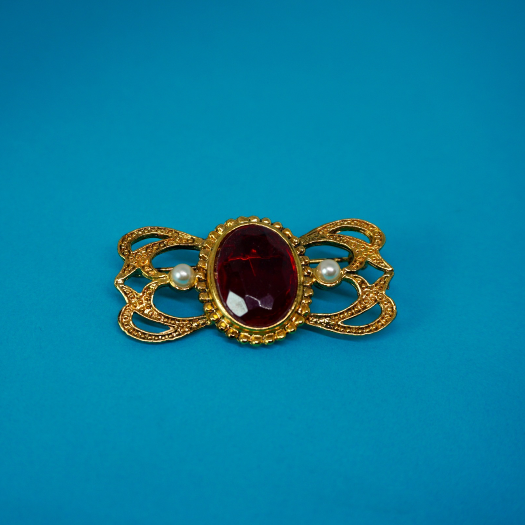 Vintage brooch bow