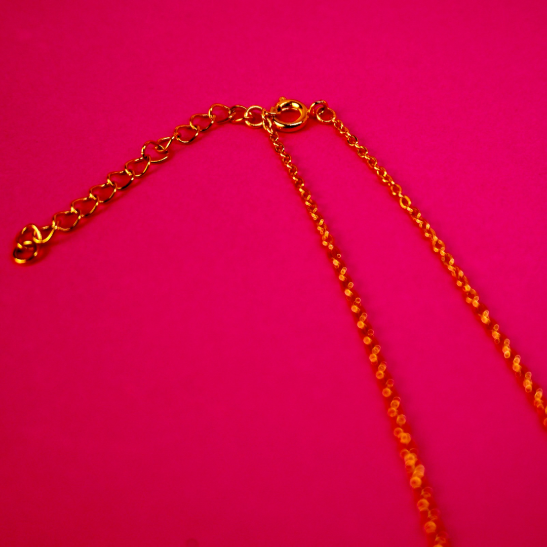 Vintage necklace green