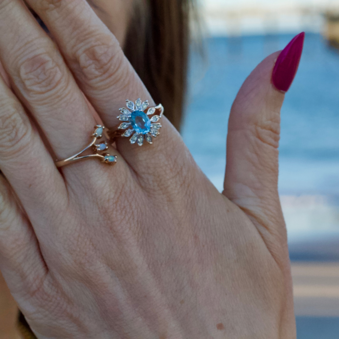 Vintage Opals Ring