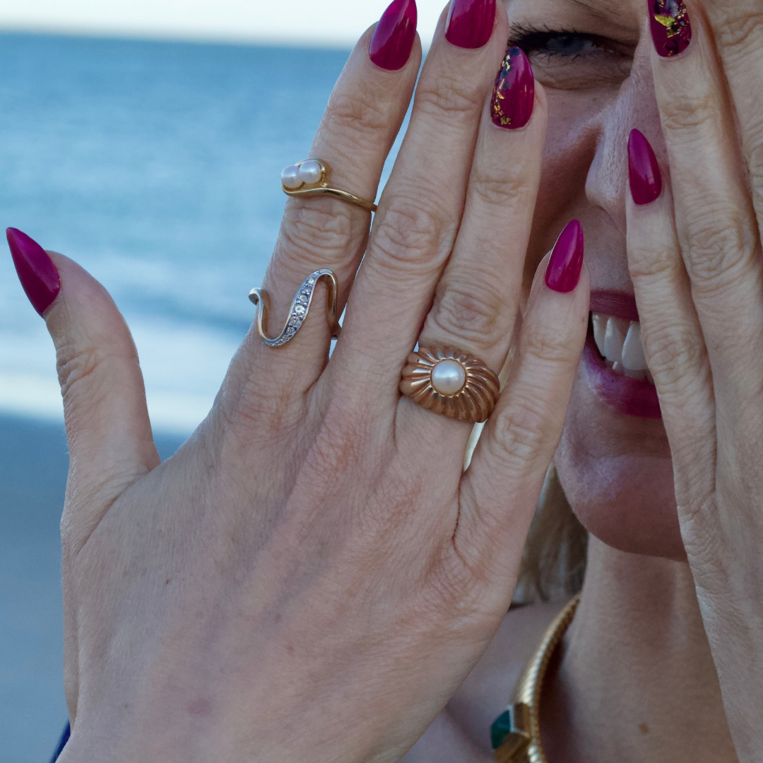 Vintage Opals Ring